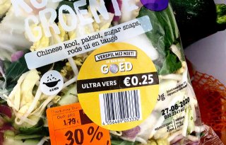 Steeds minder agf, vlees en zuivel verspild in supermarkten