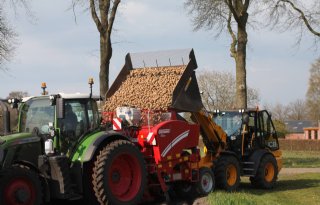 Hogere opbrengst met klaarleggen, poten en frezen in één werkgang