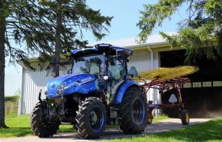 Elektrische New Holland op Agritechnica