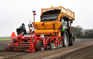 Chris van der Slot: 'Op duinzand gaat het planten bijna altijd door'