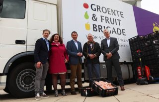 Groente & Fruitbrigade gaat verspilling tegen en helpt voedselbank