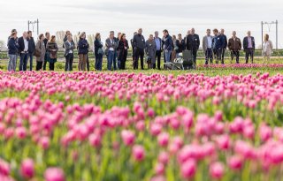 Streekbestuurders maken kennis met laserwieder in Duin- en Bollenstreek