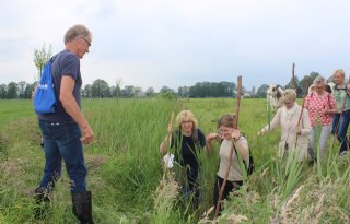 Boerenpelgrimstocht Haarle voert burgers dwars door sloten, greppels en akkers