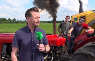 Stadse Jaap bezoekt Trekkerslep Lemele