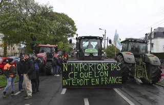 Franse boeren protesteren tegen Mercosur