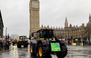 Britse boeren protesteren tegen nieuwe erfbelasting