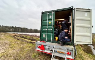 Opwarmen bodem aspergepercelen in gang gezet